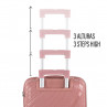 Set of 2/3 suitcases (Cabin, Medium and Large) Danubio rigid/soft with a capacity of 94 L.