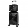 Danubio cabin suitcases rigid/soft with 38 L capacity