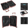 Danubio cabin suitcases rigid/soft with 38 L capacity