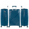 [Set of 3 suitcases (Cabin, Medium and Large)] Danubio rigid/soft with a capacity of 94 L.