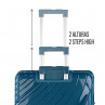 [Set of 3 suitcases (Cabin, Medium and Large)] Danubio rigid/soft with a capacity of 94 L.