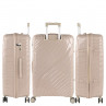 [Set of 3 suitcases (Cabin, Medium and Large)] Danubio rigid/soft with a capacity of 94 L.