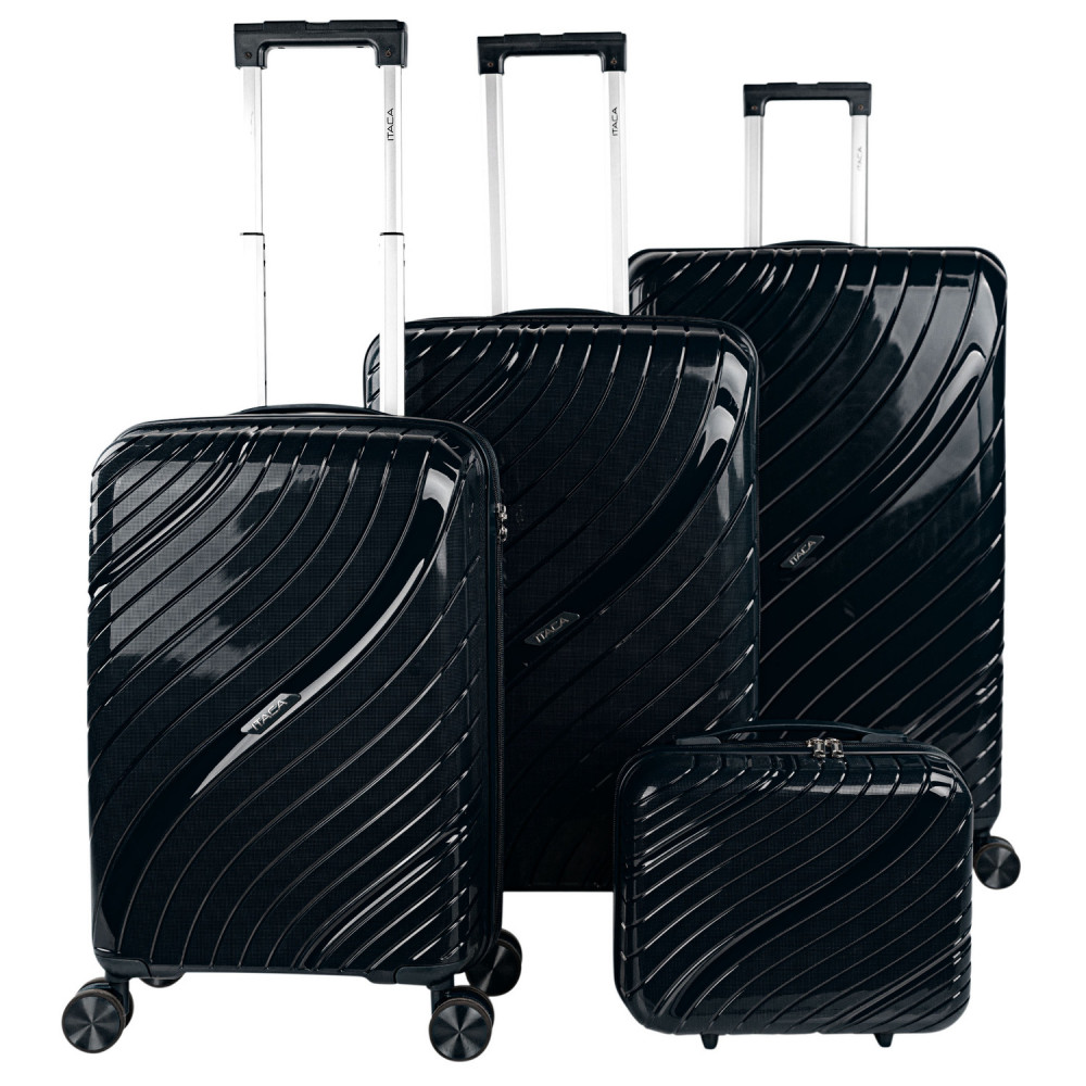 Medium rigid/soft suitcases with a capacity of L